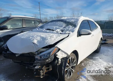 2017 Toyota Corolla Se из США, поврежденный, VIN 2T1BURHE3HC790039